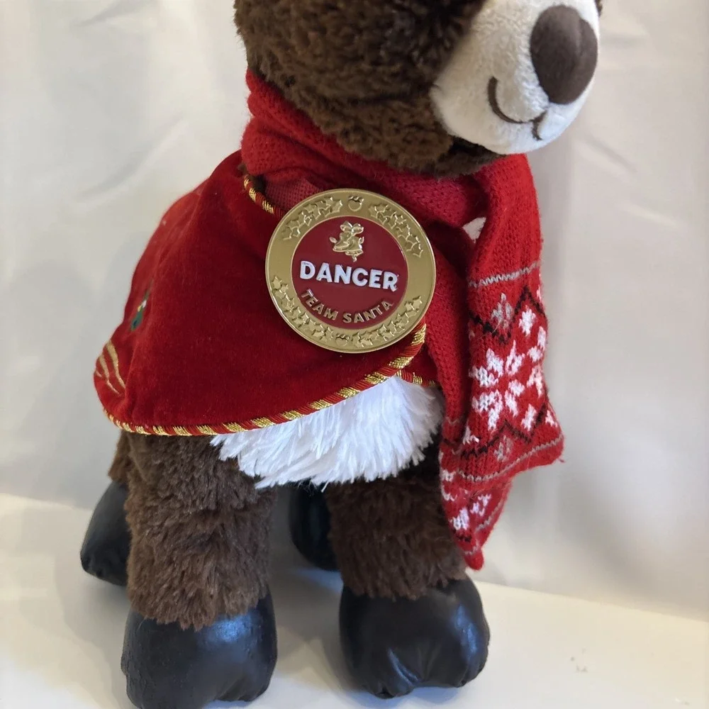 2014 Build A Bear Plush Dancer Team Santa Christmas Reindeer 16